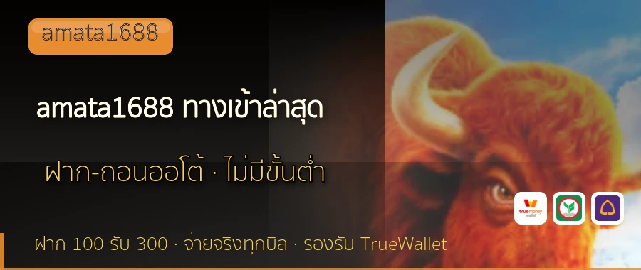 amata1688 ทางเข้าล่าสุด amata1688